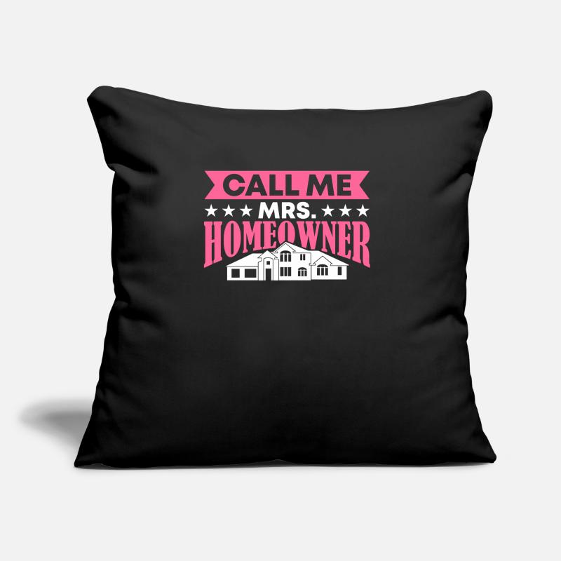 Hausbesitzer Eigentümer Geschenk Hauseigentümer Sofakissenbezug 45 x 45 cm
