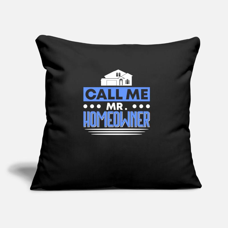 Hausbesitzer Eigentümer Geschenk Hauseigentümer Sofakissenbezug 45 x 45 cm