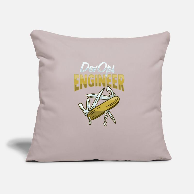 Sys-Admin Developer Devops Engineer Sofa pillowcase 17,3'' x 17,3'' (45 x 45 cm)
