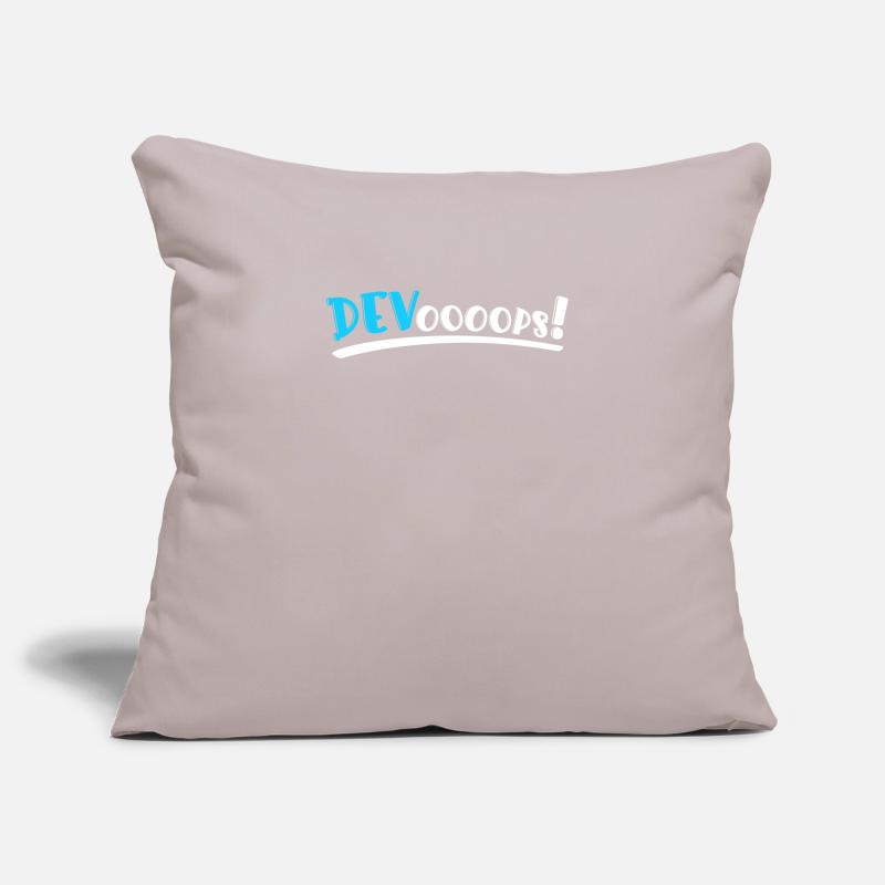 Sys-Admin Developer Devops Engineer Sofa pillowcase 17,3'' x 17,3'' (45 x 45 cm)