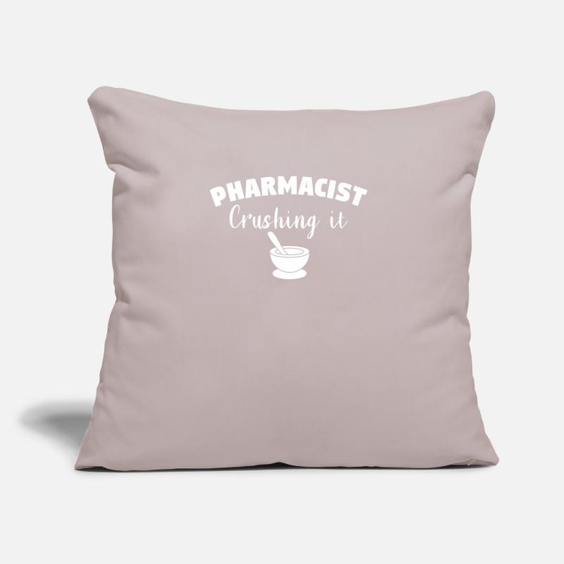 Pharmacist Crashing It Pharmacy Technician Sofa pillowcase 17,3'' x 17,3'' (45 x 45 cm)