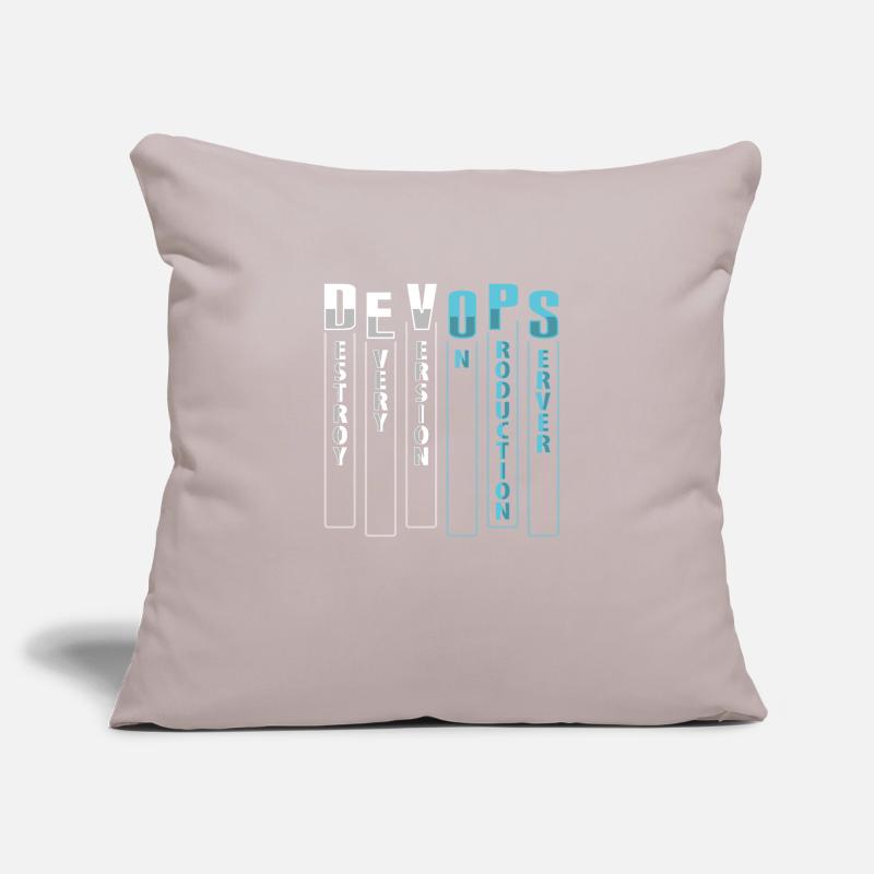 Devops Sys-Admin Developer Sofa pillowcase 17,3'' x 17,3'' (45 x 45 cm)