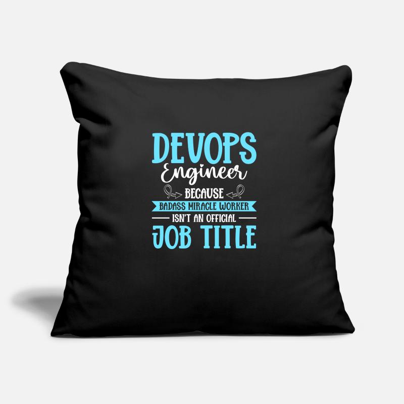 Devops Sys-Admin Developer Sofa pillowcase 17,3'' x 17,3'' (45 x 45 cm)
