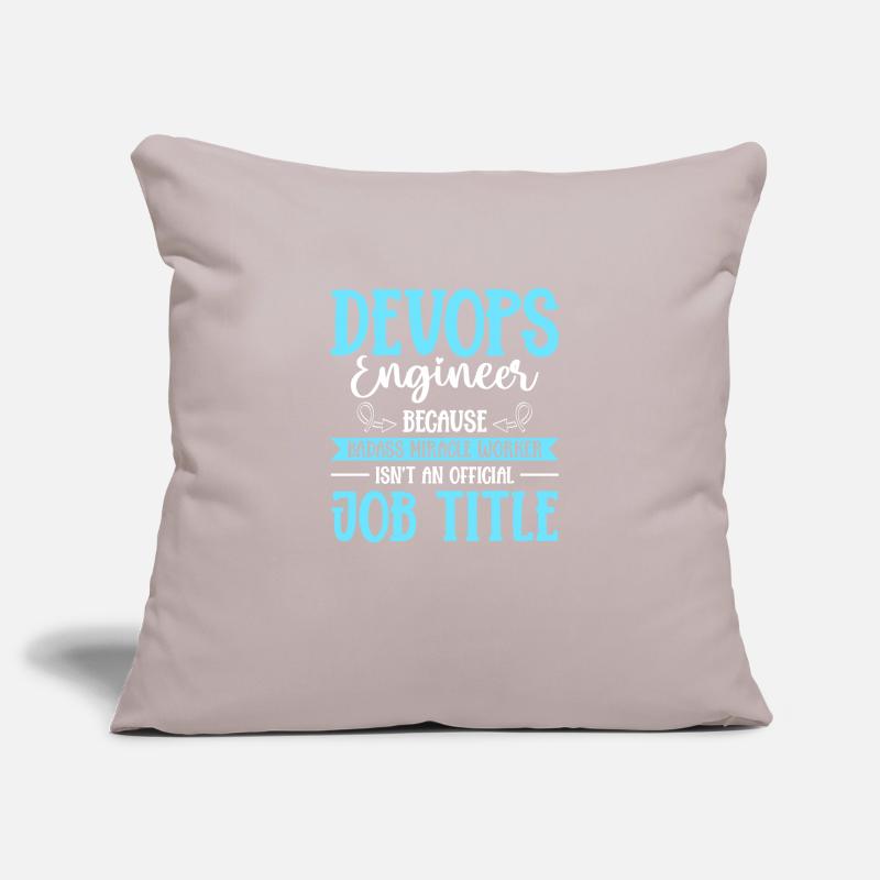 Devops Sys-Admin Developer Sofa pillowcase 17,3'' x 17,3'' (45 x 45 cm)