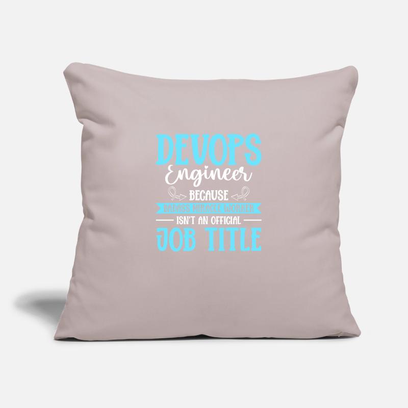 Devops Sys-Admin Developer Sofa pillowcase 17,3'' x 17,3'' (45 x 45 cm)