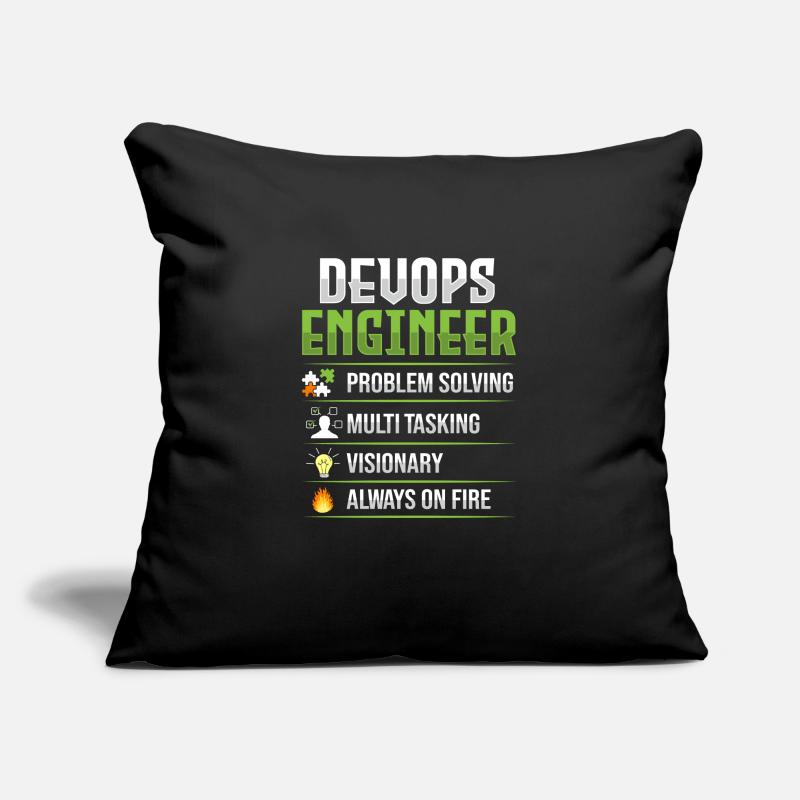 Devops Sys-Admin Developer Sofa pillowcase 17,3'' x 17,3'' (45 x 45 cm)