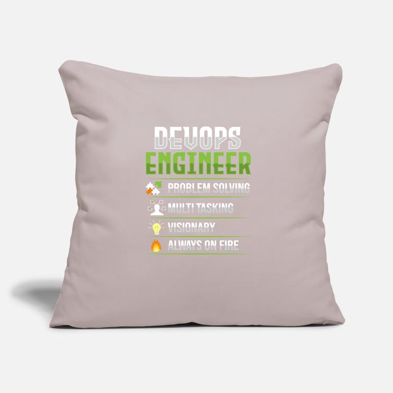 Devops Sys-Admin Developer Sofa pillowcase 17,3'' x 17,3'' (45 x 45 cm)