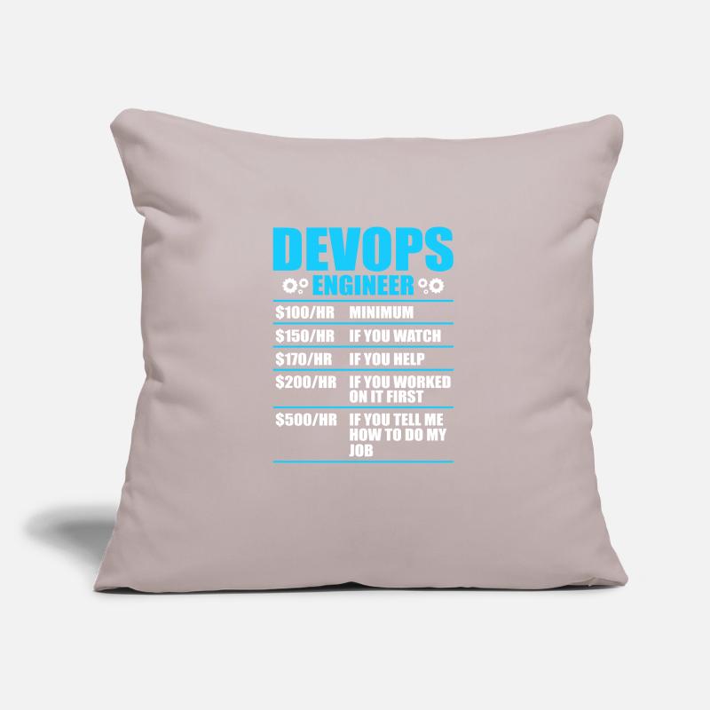 Devops Sys-Admin Entwickler Sofakissenbezug 45 x 45 cm