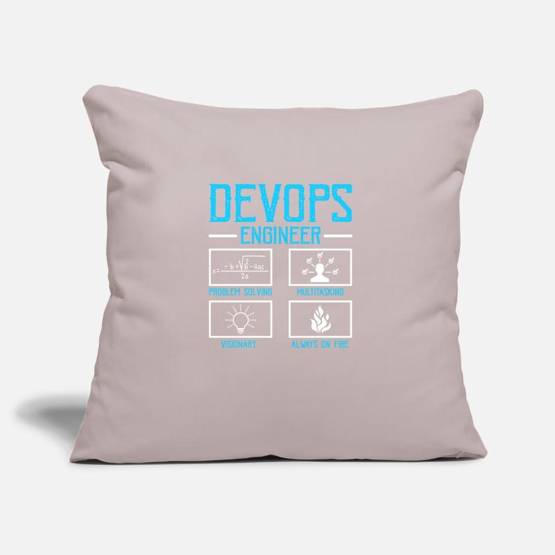 Devops Sys-Admin Developer Sofa pillowcase 17,3'' x 17,3'' (45 x 45 cm)