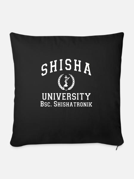 Shisha - Sofakissenbezug 45 x 45 cm - Schwarz