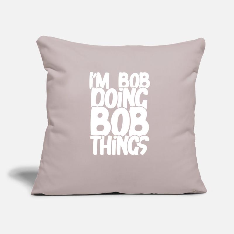 Doing bobsleigh stuff Sofa pillowcase 17,3'' x 17,3'' (45 x 45 cm)