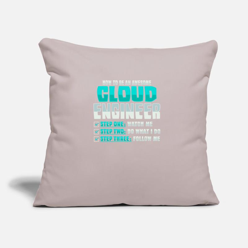 Administrateur Cloud Devops Housse de coussin décorative 45 x 45 cm