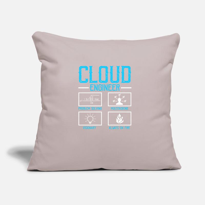 Administrateur Cloud Devops Housse de coussin décorative 45 x 45 cm