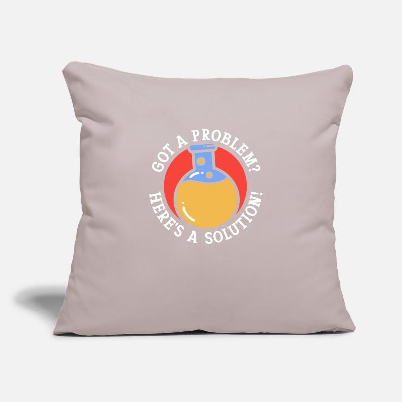 Résolution de problèmes Résolution scientifique Housse de coussin décorative 45 x 45 cm