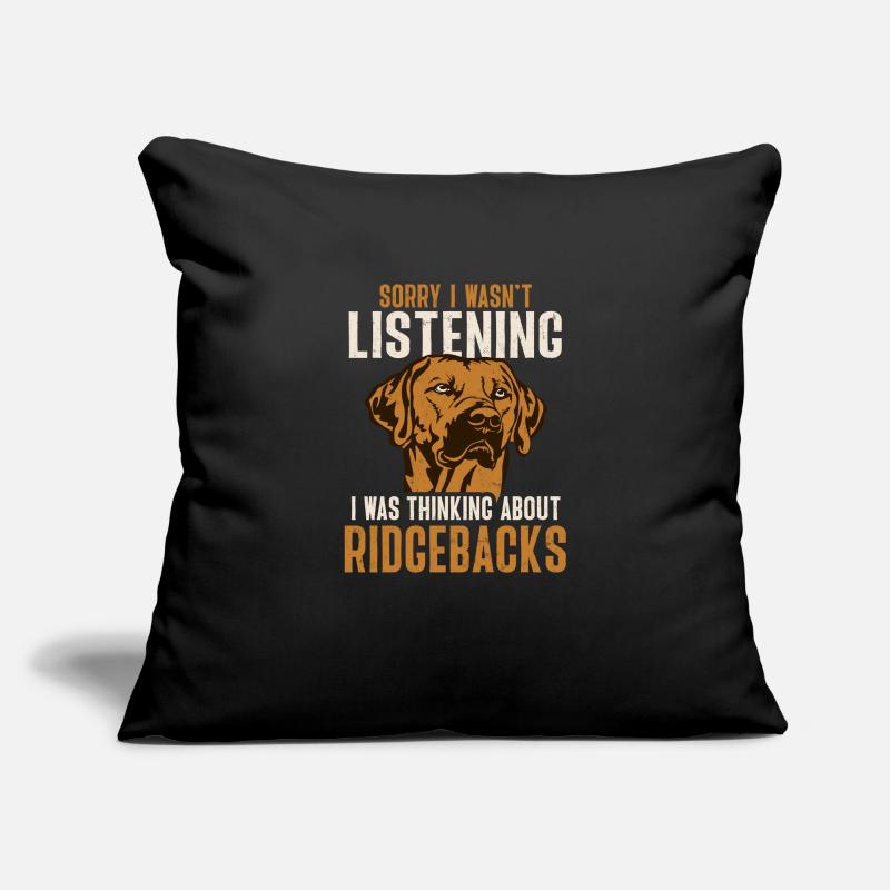 Chien Rhodesian Ridgeback Housse de coussin décorative 45 x 45 cm