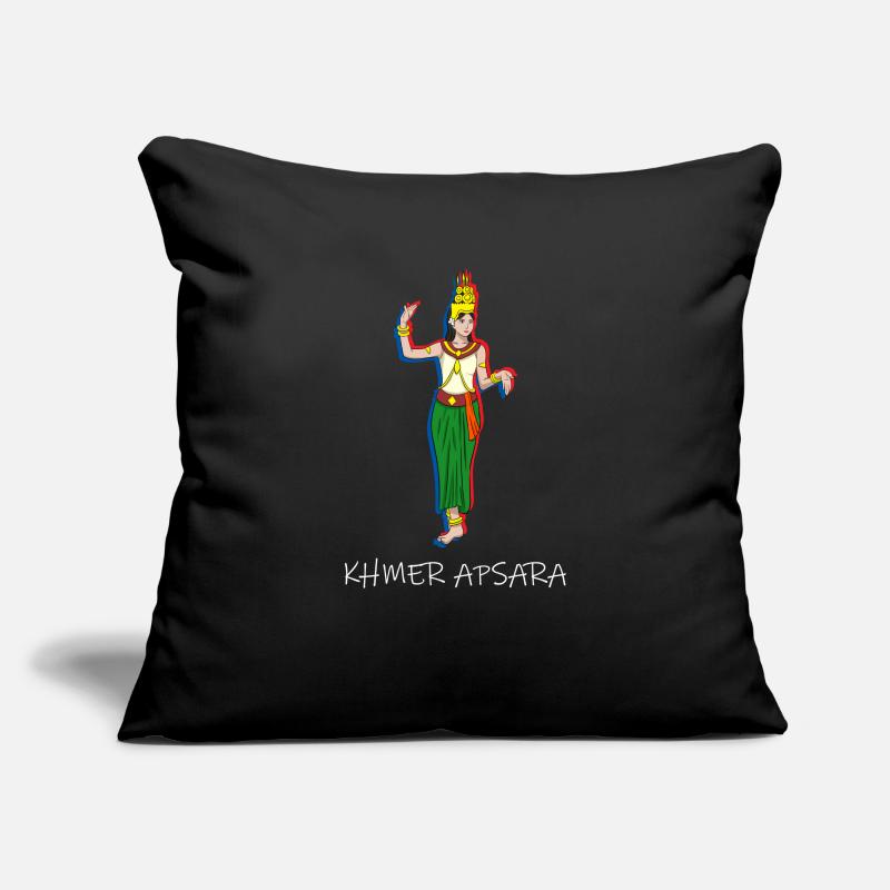 Cambodia Tradition Dance Khmer Apsara I Gift Sofa pillowcase 17,3'' x 17,3'' (45 x 45 cm)