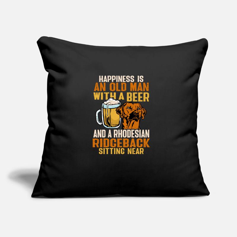 Chien Rhodesian Ridgeback Housse de coussin décorative 45 x 45 cm