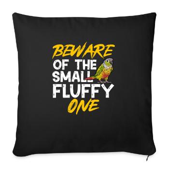 Molinasittich Parrot Bird Sun Parakeet - Sofa pillowcase 17,3'' x 17,3'' (45 x 45 cm) - black - Front
