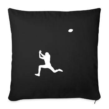 Football Shirt Gift Wild Receiver - Sofa pillowcase 17,3'' x 17,3'' (45 x 45 cm) - black - Front
