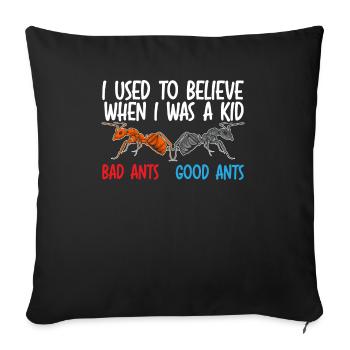 Ant Whisperer Ant Lover Insect World Ant Day - Sofa pillowcase 17,3'' x 17,3'' (45 x 45 cm) - black - Front