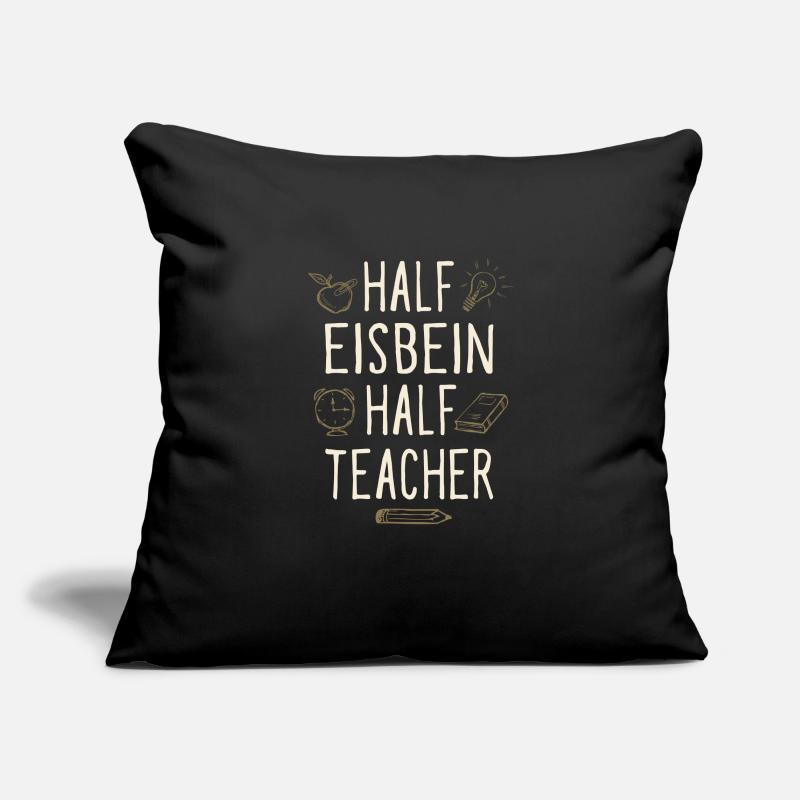 Half Eisbein Half Teacher Funny Professor Humor Sofa pillowcase 17,3'' x 17,3'' (45 x 45 cm)
