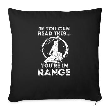 Haidong Gumdo Koreanische Kampfsportarten - Sofakissenbezug 45 x 45 cm - Schwarz - Vorne