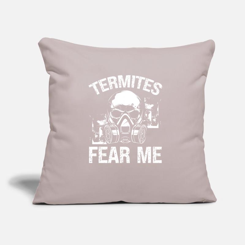 Technicien en contrôle des termites Me Bug Control Housse de coussin décorative 45 x 45 cm