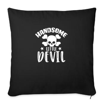 Halloween - Sofa pillowcase 17,3'' x 17,3'' (45 x 45 cm) - black - Front