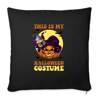 This Is My Halloween costumes - Sofa pillowcase 17,3'' x 17,3'' (45 x 45 cm) - black - Front