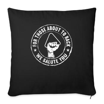 Snooker Pool Billard - Sofakissenbezug 45 x 45 cm - Schwarz - Vorne
