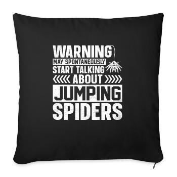 Collections d’animaux de compagnie Lifestyle Exotic Springspinn - Housse de coussin décorative 45 x 45 cm - noir - Devant
