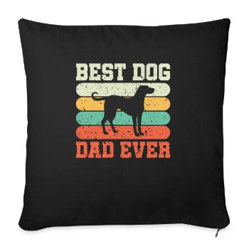 Redbone Coonhound Chien Cadeau - Housse de coussin décorative 45 x 45 cm - noir - Devant
