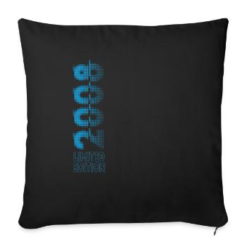 Édition Limitée 2008 Graffiti - Housse de coussin décorative 45 x 45 cm - noir - Devant