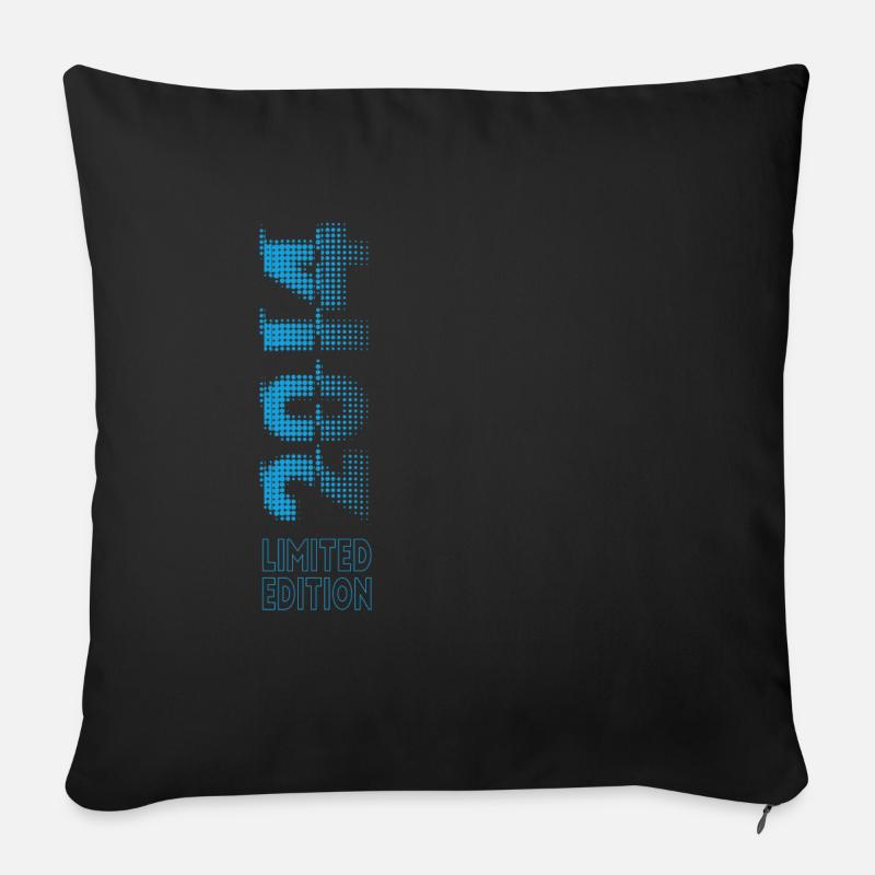 Édition Limitée 2014 Graffiti - Housse de coussin décorative 45 x 45 cm - noir