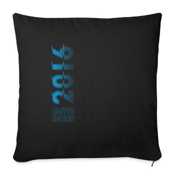 Limited Edition 2016 Graffiti - Sofakissenbezug 45 x 45 cm - Schwarz - Vorne