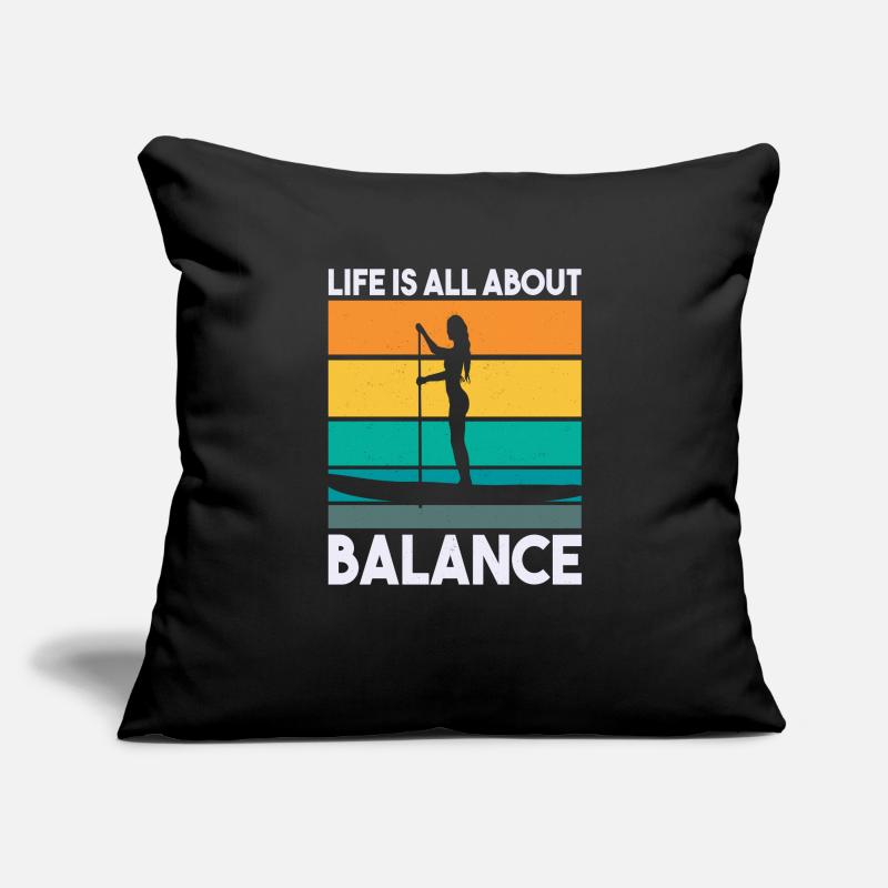 SUP Paddle Board Paddleboarding Sofa pillowcase 17,3'' x 17,3'' (45 x 45 cm)