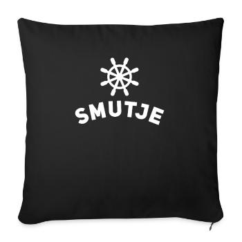 Smutje - Housse de coussin décorative 45 x 45 cm - noir - Devant