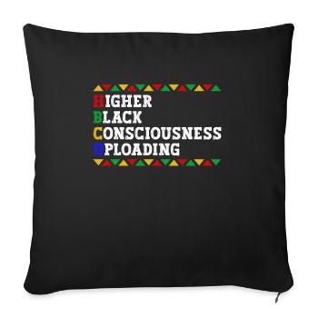 Hbcu Clothing Historic Black College - Sofa pillowcase 17,3'' x 17,3'' (45 x 45 cm) - black - Front