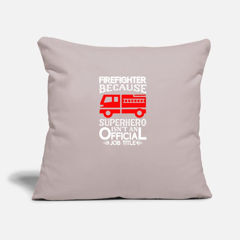 Fire Brigade Fire Engine Firefighter Fire Extinguisher Sofa pillowcase 17,3'' x 17,3'' (45 x 45 cm)