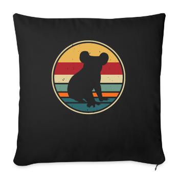 Koala Australia Sydney - Sofa pillowcase 17,3'' x 17,3'' (45 x 45 cm) - black - Front