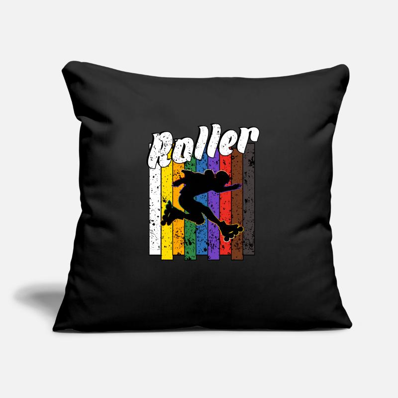 Rollerblades rollers Housse de coussin décorative 45 x 45 cm