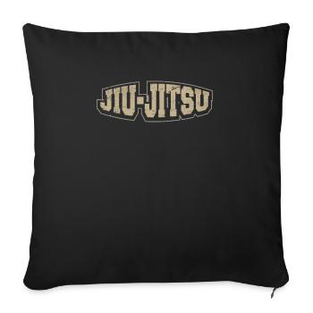 Distressed Look Jiu Jitsu Jiu-Jitsu Practitioners - Sofa pillowcase 17,3'' x 17,3'' (45 x 45 cm) - black - Front