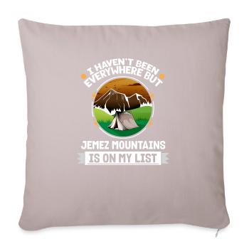 Jemez Mountains Is On My List Hiking Camping - Sofakissenbezug 45 x 45 cm - helles Taupe - Vorne