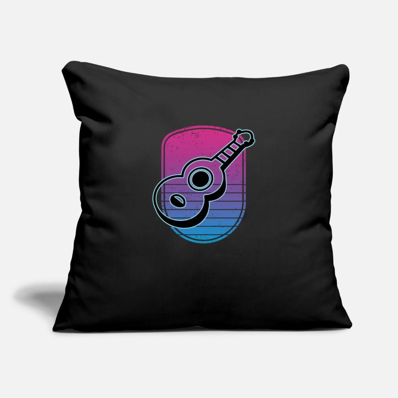 Ukulelen Vitage Sofakissenbezug 45 x 45 cm