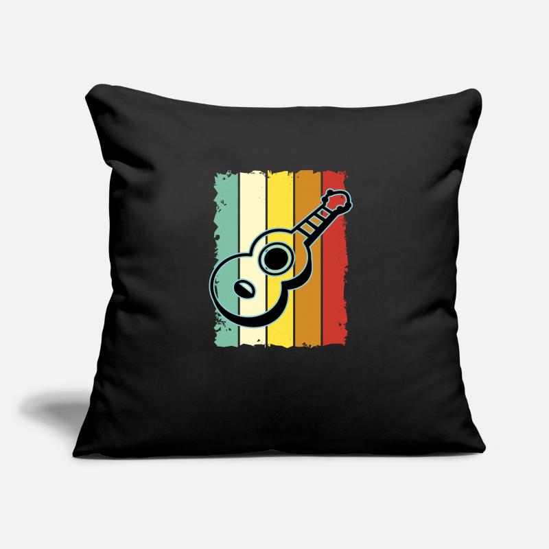 Ukulelen Vitage Sofakissenbezug 45 x 45 cm