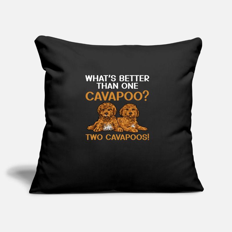 Cavapoo Cavoodle Capoodle Dog Sofa pillowcase 17,3'' x 17,3'' (45 x 45 cm)