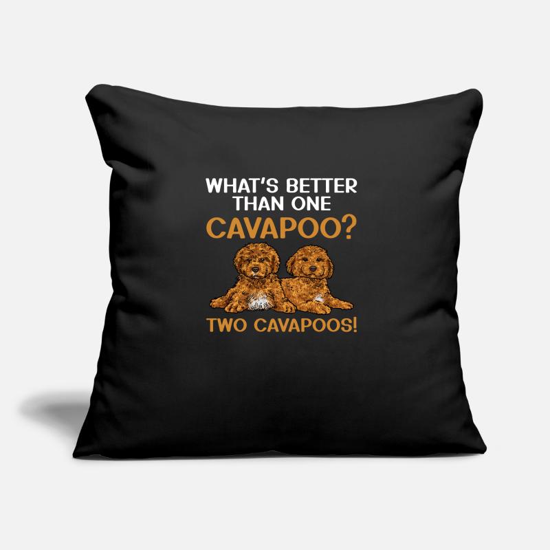 Cavapoo Cavoodle Capoodle Dog Sofa pillowcase 17,3'' x 17,3'' (45 x 45 cm)