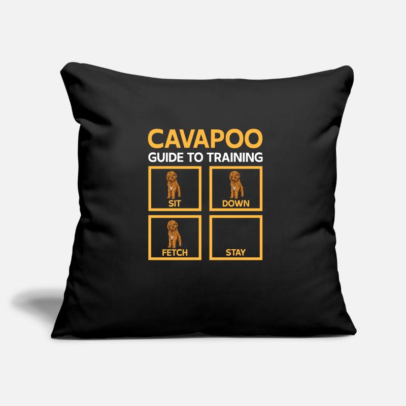 Cavapoo Cavoodle Capoodle Dog Sofa pillowcase 17,3'' x 17,3'' (45 x 45 cm)