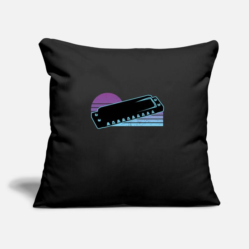 Harmonica Housse de coussin décorative 45 x 45 cm