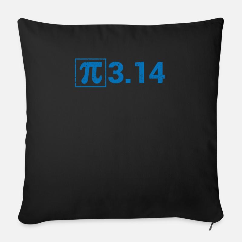 Pi Day Teacher Vintage 3.14 Pie Digits Happy Math - Sofakissenbezug 45 x 45 cm - Schwarz